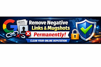 permanently remove mugshots cases articles delete negative links google search