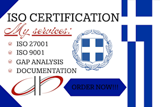 give iso 9001, 27001, 17025 documentation and training