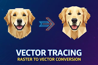 manually vectorize your logo or image with high precision