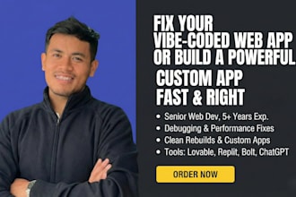 review, fix and upgrade vibe coding websites