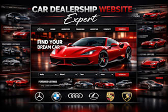 car dealership car rental website chauffeur website professional website