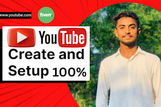 create and set up a youtube channel professionally