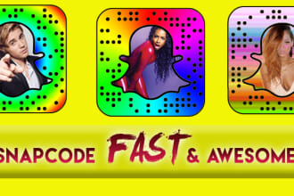 design great snapchat code snapcode for you