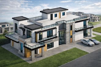 do 3d modeling and architectural drawings on revit