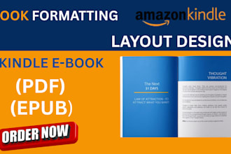 design, format, and layout a professional ebook