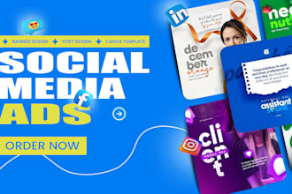 make ads, post and carousel design for facebook, instagram
