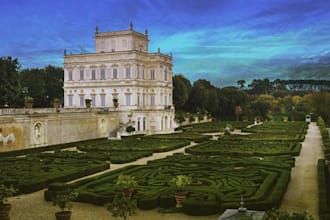 plant a flower and a plant in the gardens of rome for you