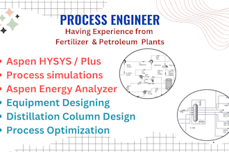 model and optimize chemical distillation columns using aspen hysys