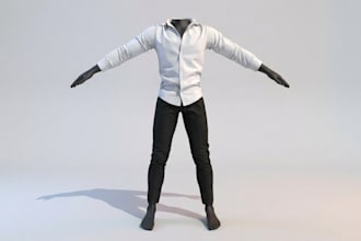 3d fashion and clothing simulation