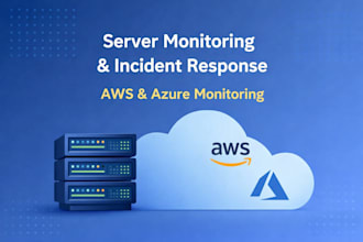 monitor servers and services and handle real time incidents