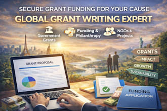 turn your project idea into a funder ready grant proposal