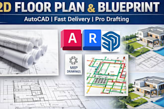 draw autocad 2d floor plan, revit architectural draftsman chief architect expert