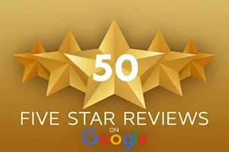 add 5 star google,amazon,facebook,trustpilot in 24 hours