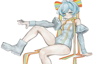 hight quality character illustration