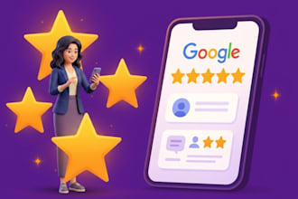 google my business page for 5 star rating