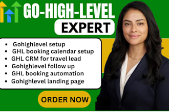 build gohighlevel booking ghl automation system highlevel travel service