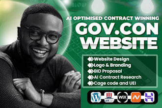 design government contract website to win government contract on sam gov website