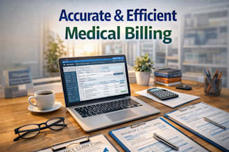 handle US medical billing, claims and ar follow up