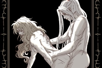do nsfw illustration of any ship, oc or canon