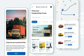 develop uber clone app, fleet management app, logistic clone app, delivery app