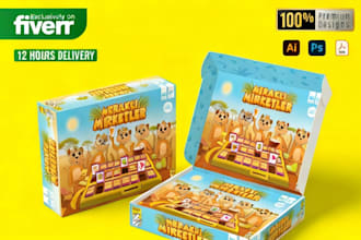 do packaging product box design dieline diecut mailer subscription box 3d box