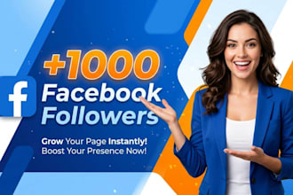add new 1000 facebook followers