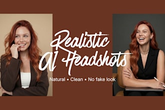 create professional realistic ai headshots