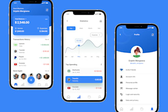 develop neo bank app, loan app, crypto exchange app, fintech app, payment app