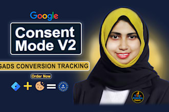 setup consent mode v2 and google ads tracking