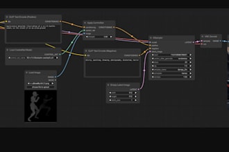 build comfyui workflows for stable diffusion, controlnet and ai image generation