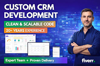 build a fully custom CRM or web portal for your business