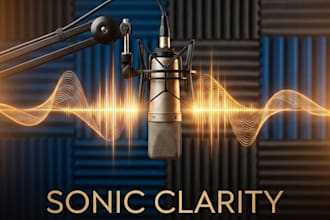 provide professional podcast editing and audio cleaning