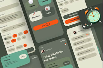 develop a secure medication reminder and treatment adherence app