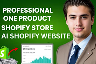 design one product shopify store redesign dropshipping store shopify ai website