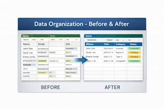 organize data and manage files