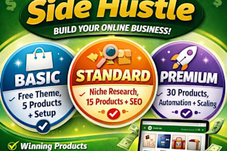 build a profitable store shopify side hustle that works for you