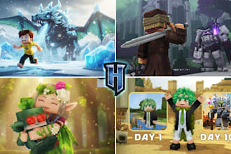 create a professional hytale thumbnail