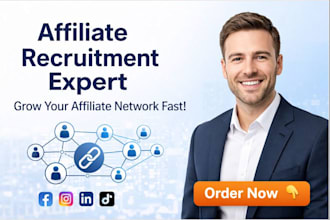recruit targeted high converting affiliate to grow your saas affiliate program
