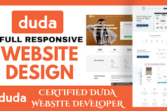 do duda website design duda website redesign fix bugs duda website builder