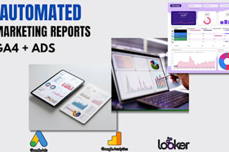 build a looker studio dashboard for ga4 and google ads