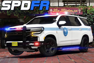 design custom car livery for fivem ems, police car, sports car, assetto corsa