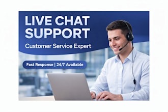 provide professional live chat customer support for your business