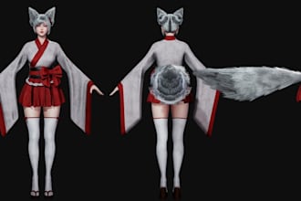 pro rig  3d model for mmd game playermodel cc4 l4d2 koikatsu tf2 sfm and c4d