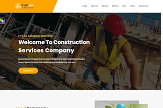 design hvac, roofing, plumbing, pressure wash, construction, contractor website