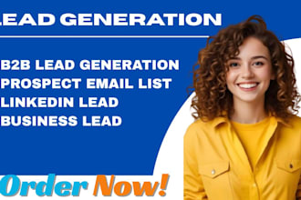 do b2b leads and email prospect list generation for any business growth