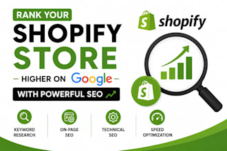 rank your shopify store higher on google with powerful SEO