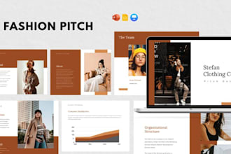 design luxury fashion brand pitch deck film deck startup presentation pitch deck