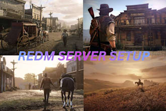 build the best redm server from scratch with custom rp scripts