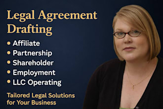 draft affiliate, partnership, shareholder, employment, llc operating agreement
