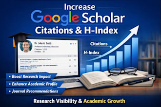 increase google scholar backdated citation, h index, recommendation in a journal